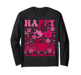 Funny Happy Valentines Day Heart Love Valentine Men Women Long Sleeve T-Shirt