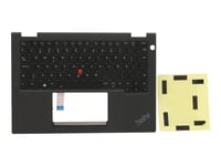 Primax - Erstatningstastatur For Bærbar Pc - Med Trackpoint - Bakbelysning - Qwerty - Svensk/Finsk - Fru - Med Toppdeksel - For Thinkpad X13 Yoga Gen 2 20W8, 20W9