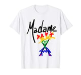 Madame X for You Gay Pride Diva Rebel Heart T-Shirt