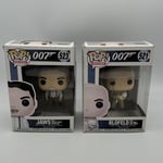 Lot 2 Funko Pop Movies Figurine Blofeld 521 & Jaws 523 Série James Bond 007