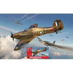 HAWKER HURRICANE Mk1 KIT 1:48 Airfix Kit Aerei Die Cast Modellino