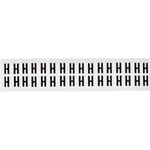 Brady NL-W75-H self-adhesive label Rectangle Removable Black, White 80