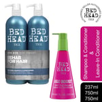 Bed Head by TIGI Moisture Shampoo, Conditioner & Leave In Conditioner Set