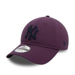 New Era 9Forty Strapback Cap - New York Yankees Purple