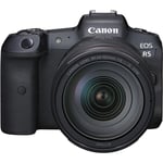 Canon EOS R5 Mirrorless Camera with 24-105mm f/4 Lens