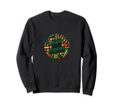 Eat More Veggies Illustration Vegetable Farming Sweatshirt