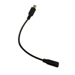 USB Mic Microphone Adapter Cable Cord for Gopro Hero1/2/3/3+/4 Camera 3.5MM F5U7