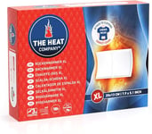 The Heat Company Chauffe-Dos XL - 3 pièces - Extra Chaud - adhésif - Patch Auto-Chauffant - 18 Heures de Chaleur - Chaleur immédiate - autochauffante - purement Naturel