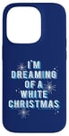 iPhone 14 Pro I'm Dreaming Of A White Christmas Bing Crosby Irving Berlin Case