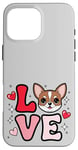 Coque pour iPhone 16 Pro Max Chihuahua Love Chichi mignon Chichi Maman Filles Femmes