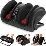 Snailax Foot Calf Massager with Heat, Leg Massager for Pain and Circulation, for