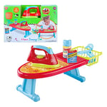 ColorBaby-46413 Fer et Planche avec Accessoires, 46413, Set de Repassage, PlayGo