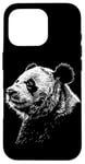 Coque pour iPhone 16 Pro Panda Bear Motif Animaux Amoureux Des Animaux Art Des Pandas