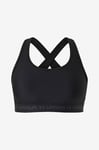 Under Armour - Sport-bh UA Crossback Mid Bra& - Svart