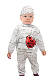 Ciao Petite Momie costume déguisement grenouillère baby (Taille 2-3 ans) avec bonnet