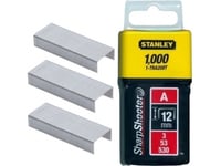 Stifter Stanley; 11,3x12 mm; 1000 stk; type A; galvanisert