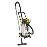 Vacmaster 110V M Class Dust Extractor, 38L Industrial Wet & Dry Vacuum Cleaner with Push Clean Filter and Power Take Off