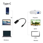 Câble adaptateur USB C Type C vers HDMI HDTV pour MacBook Air 12 pouces