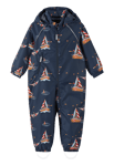 Reima Tec Toppila printed parkdress - navy