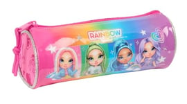 RAINBOW HIGH SHINE - Trousse ronde scolaire pour enfant, idéale pour les enfants de 5 à 14 ans, confortable et polyvalente, qualité et résistance, 20 x 7 cm, multicolore, M, Décontracté