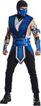 Rubie's Men's Mortal Kombat 11 Sub Zero Costume Adult Sized, Shown, Default