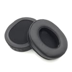 Earpads Coussinets de Rechange Coussinets d'oreille Oreillette de Remplacement Coussins en Mousse pour Casque Logitech Logitech G PRO X Accessoires Logitech Gpro Cache-oreilles en cuir protéiné non imprimé, noir