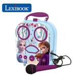 Lexibook BTC050FZ Disney Frozen II My Secret Portable Kids Karaoke Machine