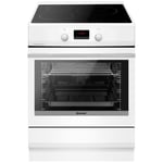 Cuisinière Induction BRANDT BCI2651W - 3 Feux - Pyrolyse - L60cm