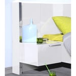 https://furniture123.co.uk/Images/13CN06EG%20SUNRISE%2036_2_supersize.jpg?versionid=4 White High Gloss Left Bedside Table with Light - Sciae Sunrise