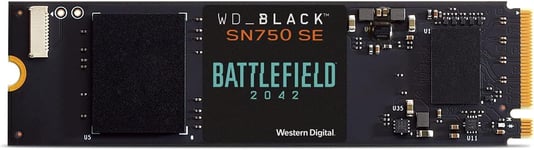 SN750 SE 500 Go NVMe SSD Battlefield 2042 PC Game Code Bundle, avec des Vitesses de Lecture allant jusqu'à 3600 Mo/s, SSD de Jeu