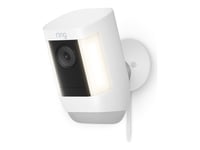 Ring Spotlight Cam Pro Plug-In - Nettverksovervåkingskamera - Utendørs - Værbestandig - Farge (Dag Og Natt) - 1080P - Lyd - Trådløs - Wi-Fi