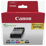 Canon PGI-580/CLI-581 C/M/Y/BK/PGBK multipack