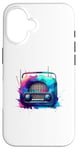 Coque pour iPhone 16 Radio Vintage Radios Antiques