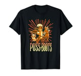 DreamWorks Puss In Boots: The Last Wish Cat Trio Poster T-Shirt