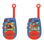 LEXIBOOK Paw Patrol två walkie-talkies upp till två kilometer med bältesklämma