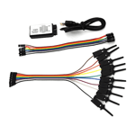 Test Hook Clip Logic Analyzer Test Folder För Jumper Wire Kabel För Usb 24m 8ch