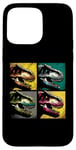 Coque pour iPhone 15 Pro Max T-Rex Pop Art – Vintage T-Rex Dino Dinosaur Lover