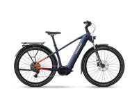 Haibike Haibike TREKKING 4  | Blue / Orange / Silver Glossy