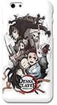 Coque pour iphone 6 / 6s Manga Demon Slayer Blanc