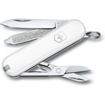 Victorinox Classic SD Falling Snow -multiverktyg, vit