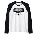 Glenshee Scotland s Heartbeat Ski Trip Raglan Baseball Tee