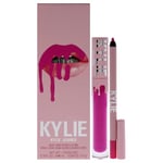 Kylie Cosmetics Velvet Lip Kit - 306 Say No More for Women 2 Pc