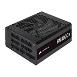 Corsair RM1000x 80 PLUS Gold Fully Modular ATX 1000 Watt Power Supply (135 mm Magnetic Levitation Fan, Wide Compatibility, Reliabile Japanese Capacitors, Extremely Fast Wake-from-Sleep) UK - Black