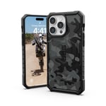 URBAN ARMOR GEAR UAG Case [Updated Ver] Compatible with iPhone 15 Pro Max Case 6.7" Pathfinder SE Midnight Camo Built-in Magnet Compatible with MagSafe Charging Rugged Military Grade Protective Cover