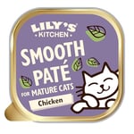 Lily’s Kitchen Mature Wet Cat Food Tray Chicken Paté Grain-free Recipe (19 x 85g)