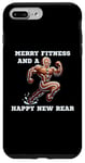 iPhone 7 Plus/8 Plus Merry Fitness Happy New Rear Workout Christmas Cookie Case