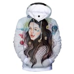 CAFINI 3D Printed Hoodie Singer Lana Del Rey Social Star Harajuku Sweatshirt Streetwear Hip-Hop Fashion Student Youth Fan Gift Set(XS-3XL)