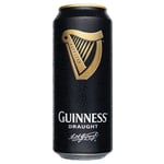 GUINNESS DRAUGHT 24 X 440ML CANS SMOOTH VELVET IRISH DARK CLASSIC STOUT BEER