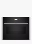 Neff N70 C24MR21N0B Built In Electric Compact Oven with Microwave, Stainless Steel