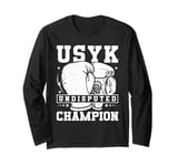 Undisputed World Champion My Hero USY Funny Long Sleeve T-Shirt